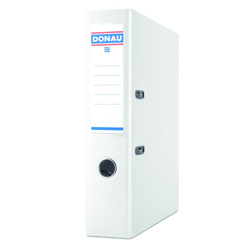 Папка-реєстратор 7,5см А4 Люкс Donau 2Р, білий, 3975001PL-09